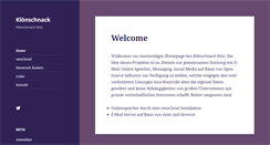 Desktop Screenshot of kloenschnack.net