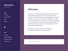 Tablet Screenshot of kloenschnack.net