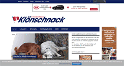 Desktop Screenshot of kloenschnack.de
